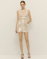 ELODIE REED SEQUIN TOP